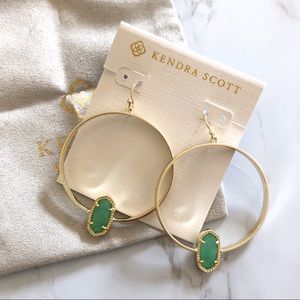 Kendra Scott • Elora Gold Hoop Earrings